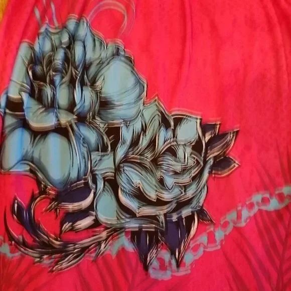 Hot Pink Ella Strap Smocked Summer Sun Dress Small Mid-Length - Picture 2 of 7